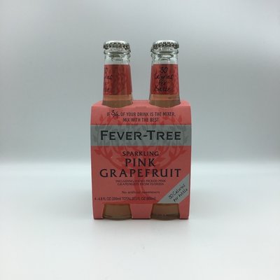 Fever Tree Pink Grapefruit 4PK 200ML Fever Tree Pink Grapefruit 4PK 200ML