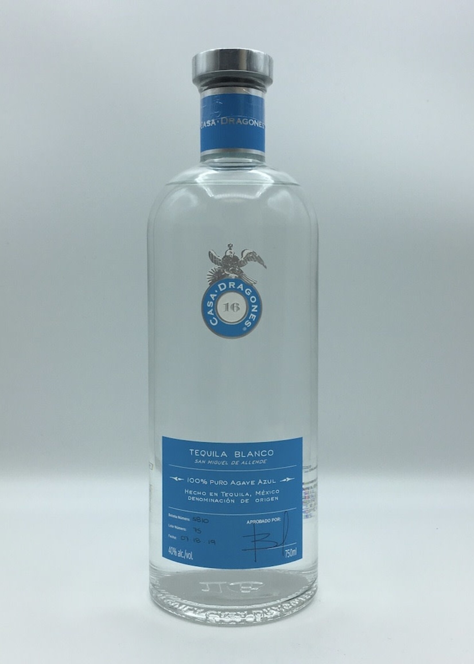 Casa Dragones Tequila Blanco 750ML G