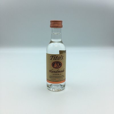 Mini Tito’s Vodka 50ML Mini Tito’s Vodka 50ML