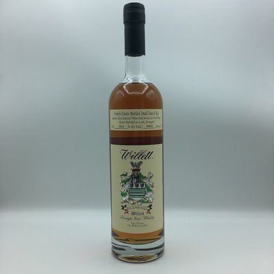 Willett Estate Straight Rye Whiskey 750ML Willett Estate Straight Rye Whiskey 750ML