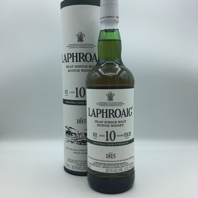 Laphroaig Islay 10 Year Cask Strength Scotch Whiskey 750ML Laphroaig Islay 10 Year Cask Strength Scotch Whiskey 750ML