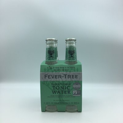 Fever Tree Elderflower Tonic Water 4PK 200ML Fever Tree Elderflower Tonic Water 4PK 200ML