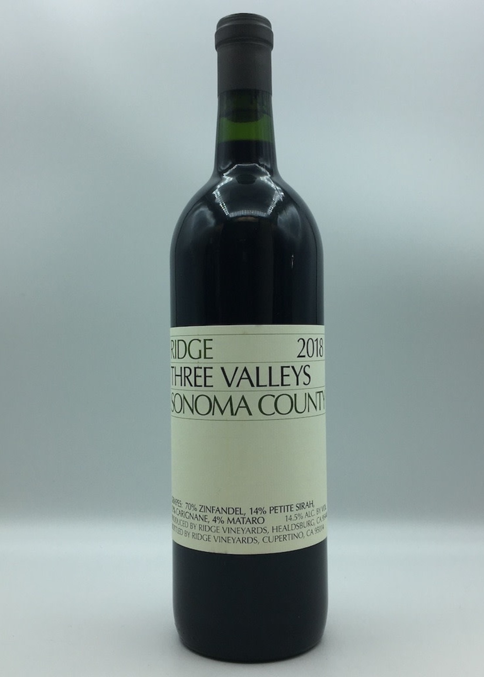 Ridge Three Valleys Zinfandel Blend 750ML