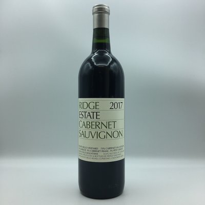 Ridge Estate Cabernet Sauvignon 750ML Ridge Estate Cabernet Sauvignon 750ML