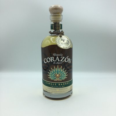 Corazon Tequila Single Barrel- Aged in Blanton's Barrel 750ML Elio’s Store Pick Corazon Tequila Single Barrel- Aged in Blanton's Barrel 750ML Elio’s Store Pick
