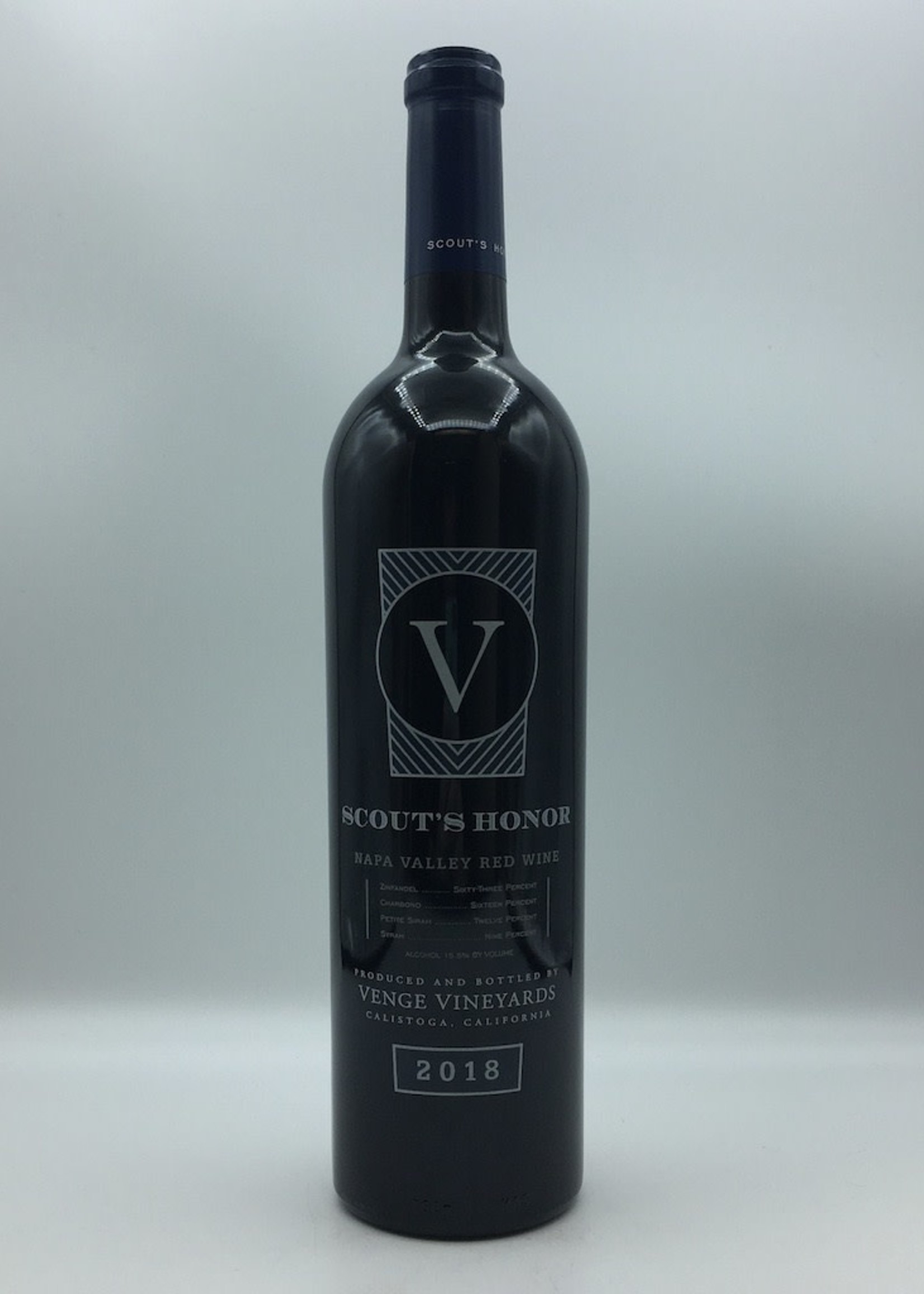 Venge Scout’s Honor Napa Valley Red 750ML Zin/ Charbono/ Petitie Sirah