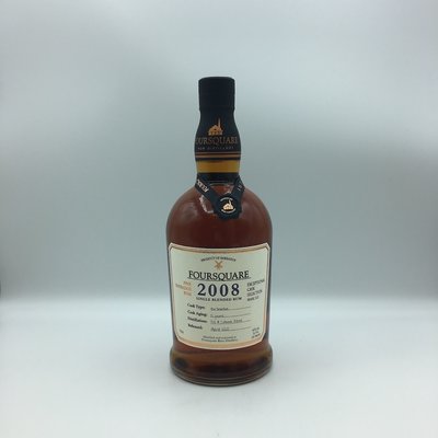 Foursquare 2008 Single Blended Rum 750ML Foursquare 2008 Single Blended Rum 750ML