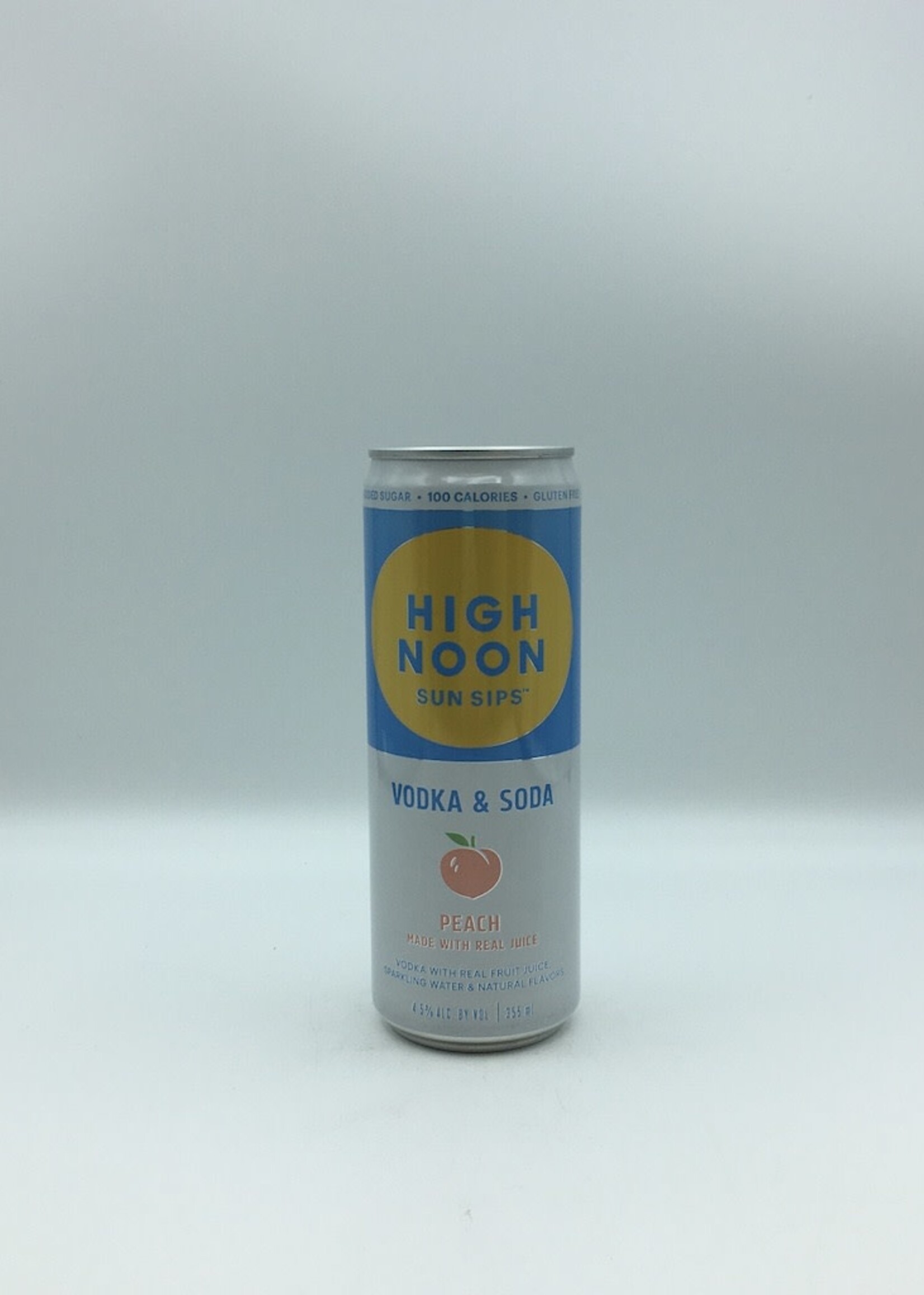 High Noon Peach Vodka & Soda 4PK 355ML