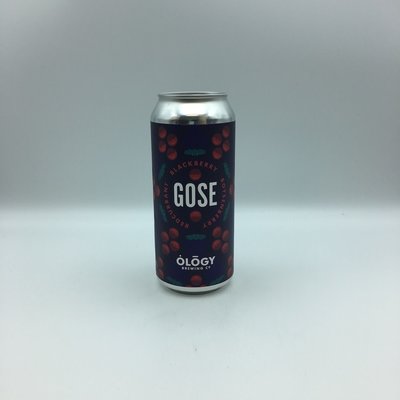 Ology Gose With Redcurrant, Blackberry, and Boysenberry SINGLE 16OZ Ology Gose With Redcurrant, Blackberry, and Boysenberry SINGLE 16OZ