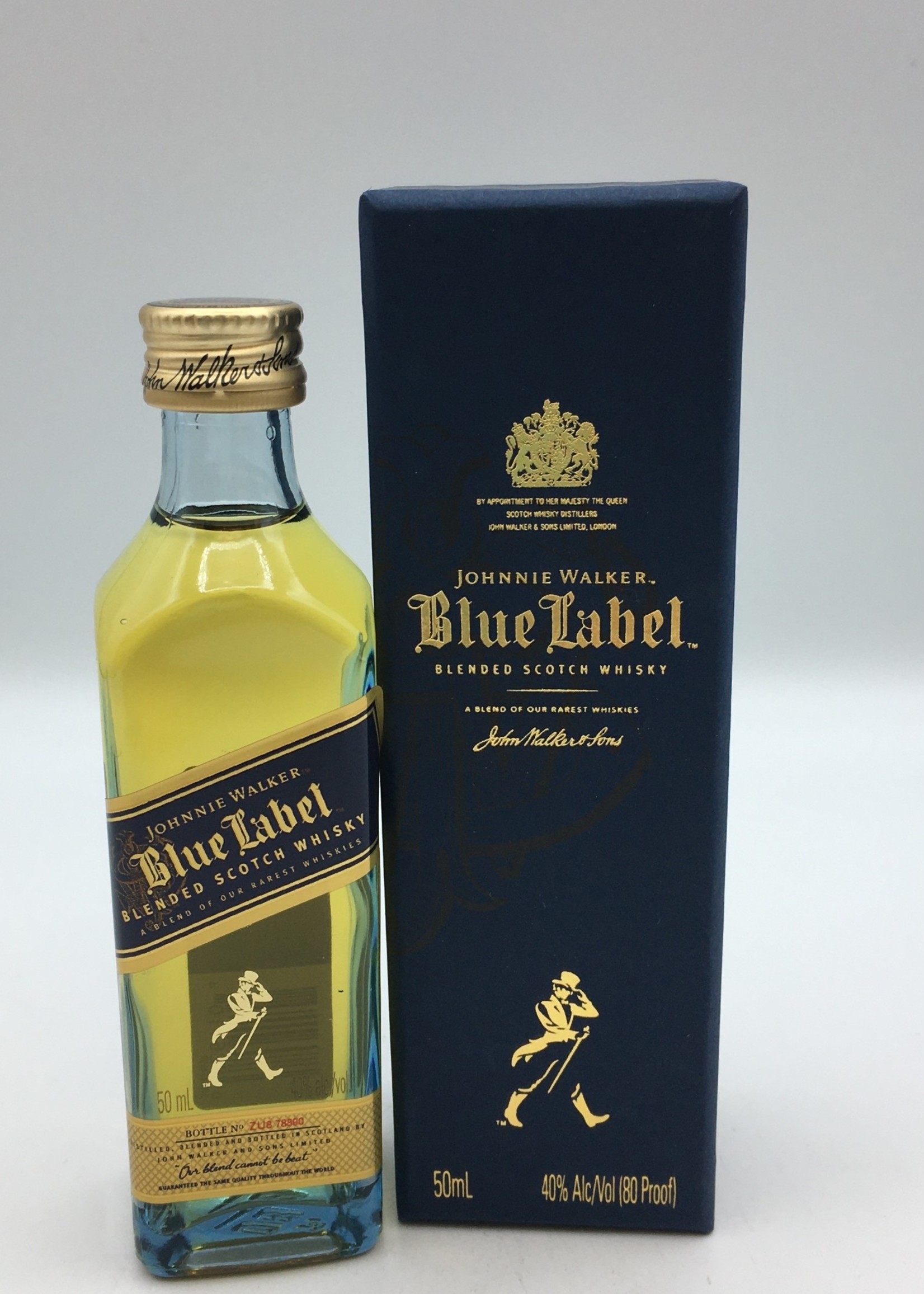 Mini Johnnie Walker Blue Scotch Whisky 50ML