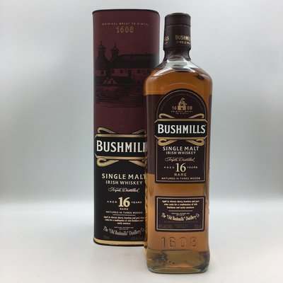 Bushmills 16YRS Single Malt Irish Whiskey 750ML Bushmills 16YRS Single Malt Irish Whiskey 750ML