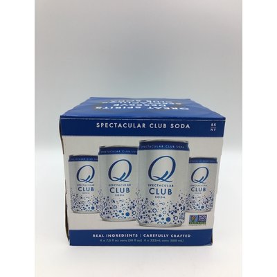 Q Club Soda 4PK 7.5OZ Q Club Soda 4PK 7.5OZ