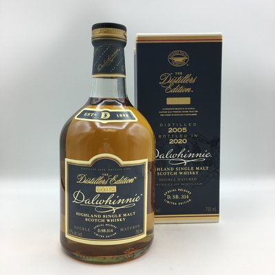 Dalwhinnie Distillers Edition 2020 Highland Single Malt Scotch Whisky 750ML Dalwhinnie Distillers Edition 2020 Highland Single Malt Scotch Whisky 750ML