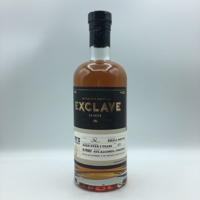 Exclave Small Batch Rye Whiskey 750ML Exclave Small Batch Rye Whiskey 750ML