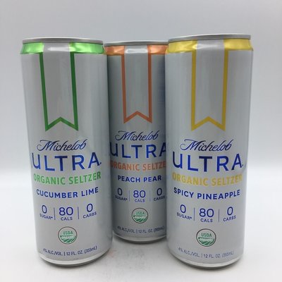 Michelob Ultra Organic Hard Seltzer 12PK 12OZ Michelob Ultra Organic Hard Seltzer 12PK 12OZ
