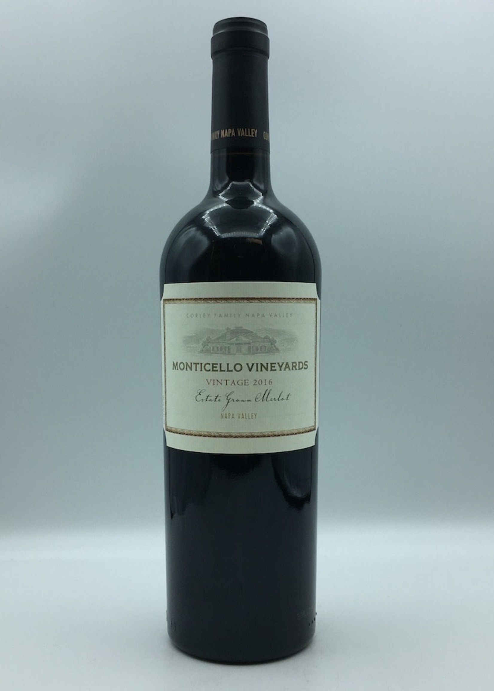 Corley Family Monticello Vineyards Estate Merlot 750ML V