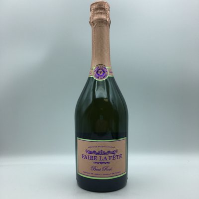 Faire La Fete Brut Rose Cremant de Limoux 750ML Faire La Fete Brut Rose Cremant de Limoux 750ML