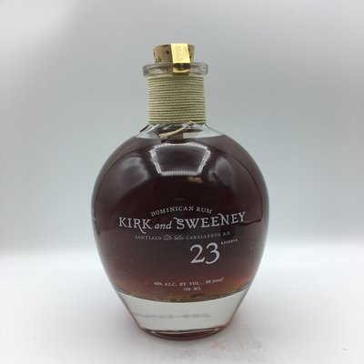 Kirk and Sweeney Rum 23YR 750ML Kirk and Sweeney Rum 23YR 750ML