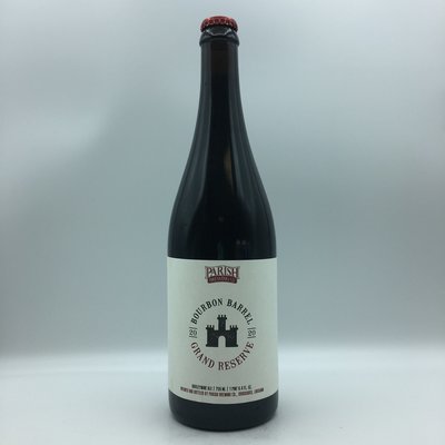 Parish Brewing Bourbon Barrel Aged Grand Reserve 750ML Parish Brewing Bourbon Barrel Aged Grand Reserve 750ML