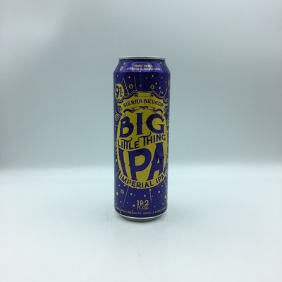 Sierra Nevada Big Little Thing Imperial IPA 19.2OZ Sierra Nevada Big Little Thing Imperial IPA 19.2OZ