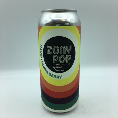 Zony Pop Mango Guava Berry Spiked Setltzer 4PK 16OZ Zony Pop Mango Guava Berry Spiked Setltzer 4PK 16OZ