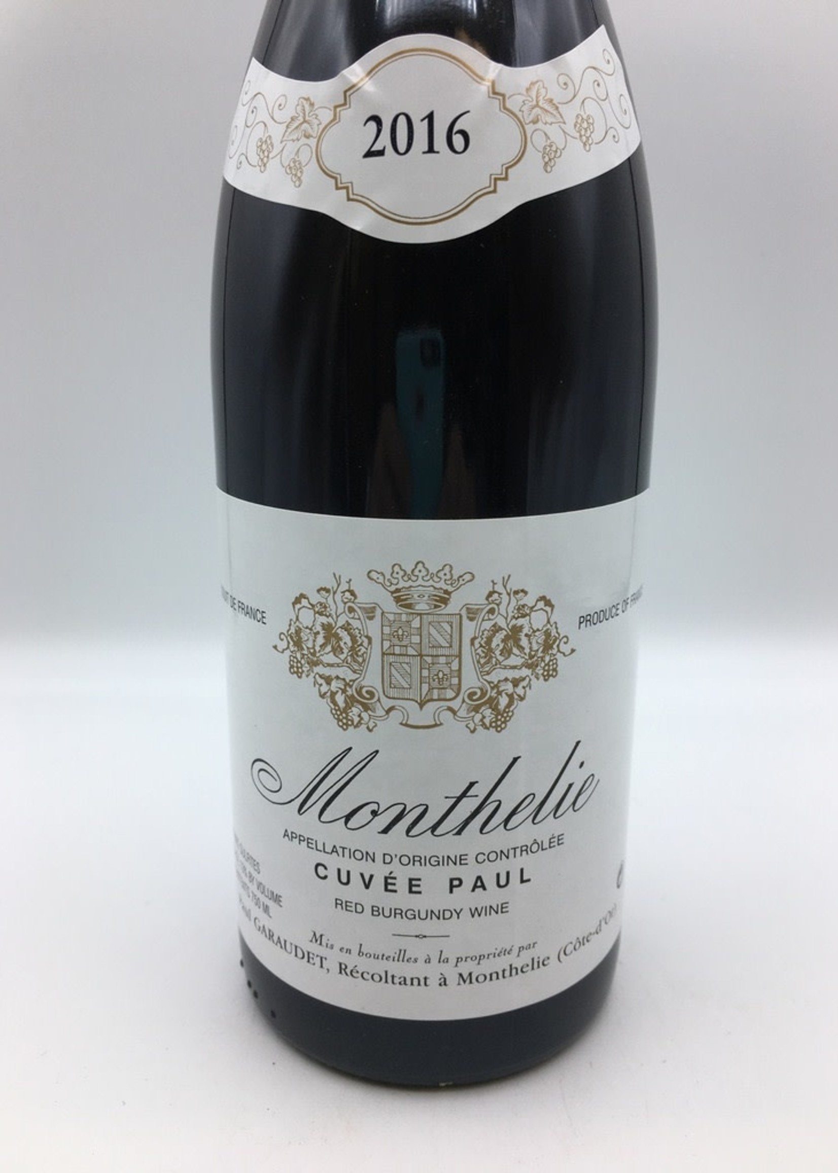 Paul Garaudet Monthelie Cuvee Paul Red Burgundy  750ML