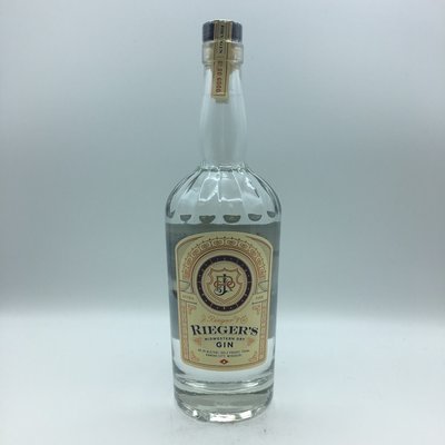 J. Rieger & Co. Midwestern Dry Gin 750ML J. Rieger & Co. Midwestern Dry Gin 750ML