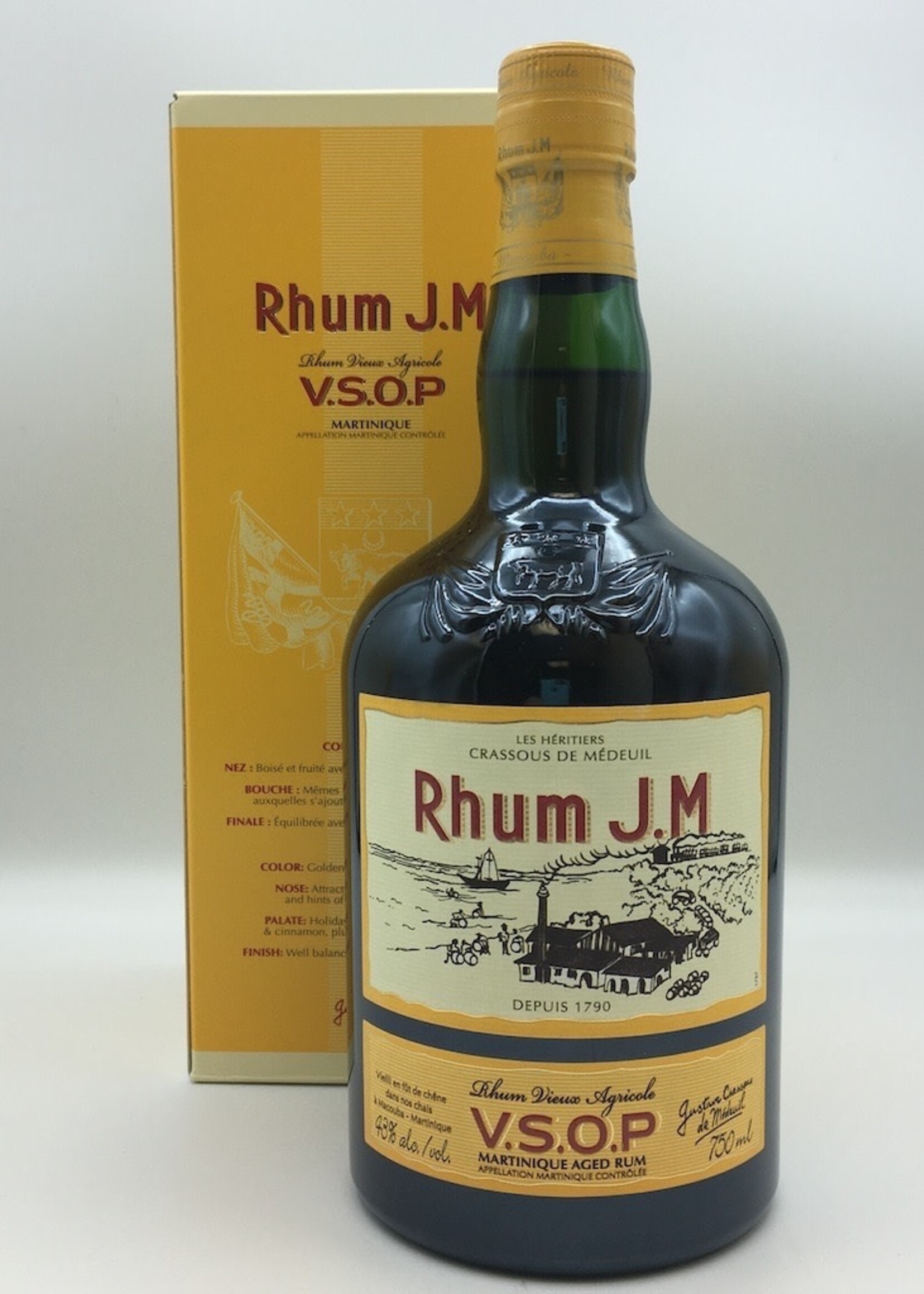 Rhum J.M. V.S.O.P Agricole Rum 750ML