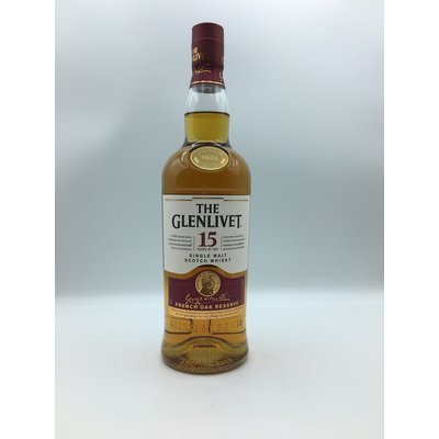 Glenlivet 15 Year French Oak Finish Scotch Whisky 750ML Glenlivet 15 Year French Oak Finish Scotch Whisky 750ML