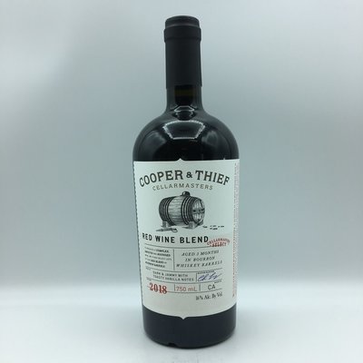 Cooper & Thief Bourbon Barrel Aged Red Blend 750ML Cooper & Thief Bourbon Barrel Aged Red Blend 750ML