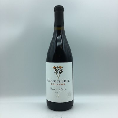 Granite Hill Cellars Lodi Pinot Noir 750ML Granite Hill Cellars Lodi Pinot Noir 750ML