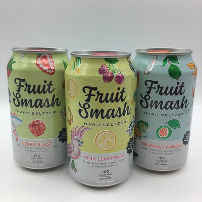 New Belgium Fruit Smash Hard Seltzer 12PK 12OZ New Belgium Fruit Smash Hard Seltzer 12PK 12OZ