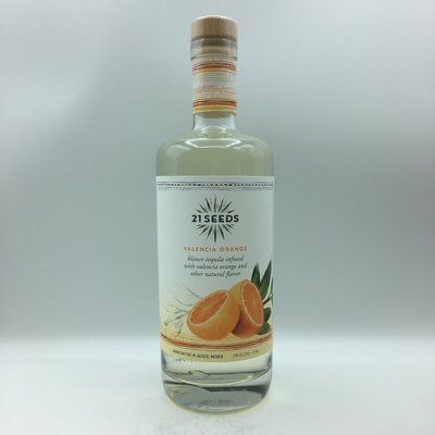 21 Seeds Valencia Orange Tequila 750ML 21 Seeds Valencia Orange Tequila 750ML