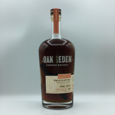 Oak & Eden Finished Whiskey Wheat & Spire Bourbon Whskey 750ML Oak & Eden Finished Whiskey Wheat & Spire Bourbon Whskey 750ML