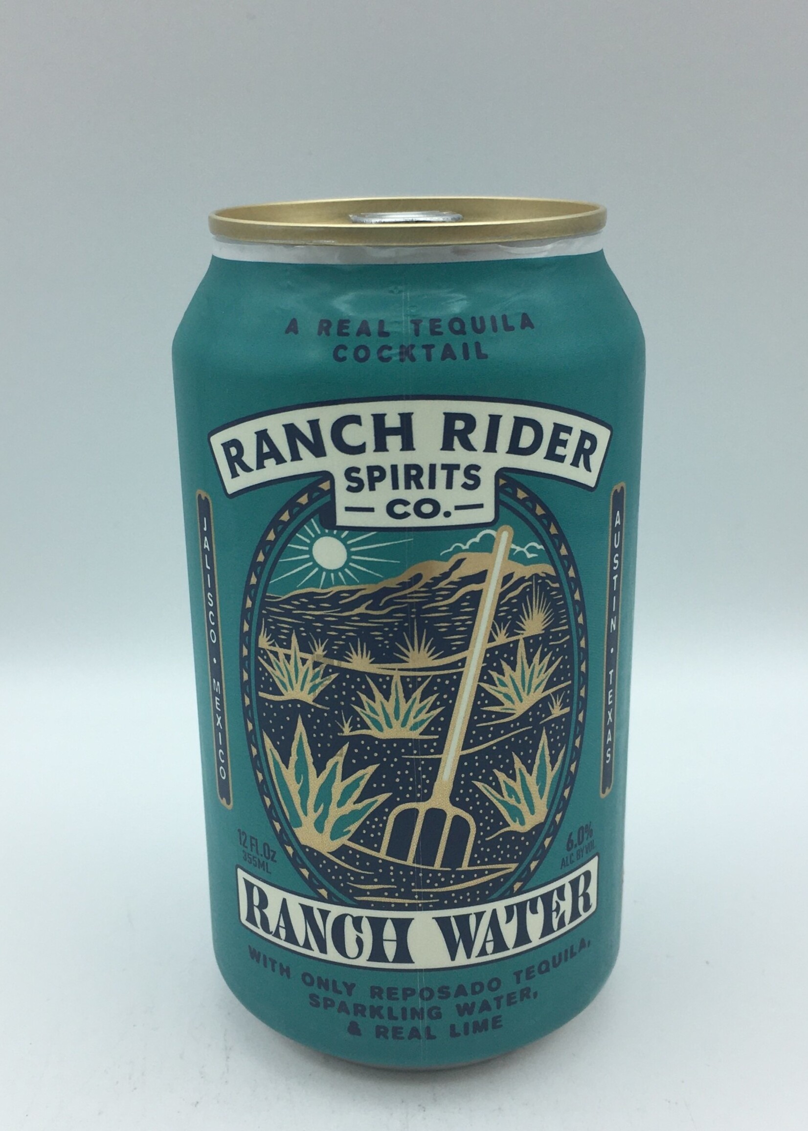 Ranch Rider Ranch Water Tequila Cocktail 4PK 12OZ R