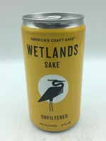Wetlands Unfiltered Sake SINGLE  8OZ