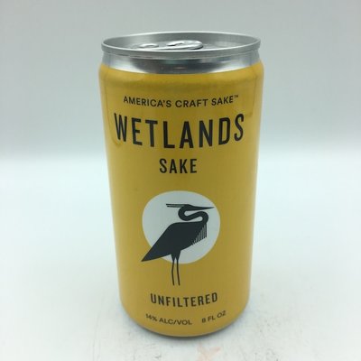 Wetlands Unfiltered Sake SINGLE 8OZ Wetlands Unfiltered Sake SINGLE 8OZ