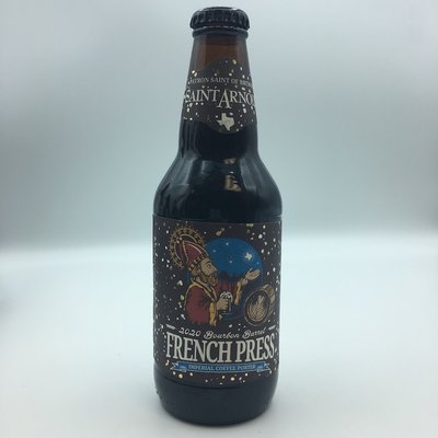 Saint Arnold French Press Bourbon Barrel Imperial Coffee Porter 12OZ Saint Arnold French Press Bourbon Barrel Imperial Coffee Porter 12OZ