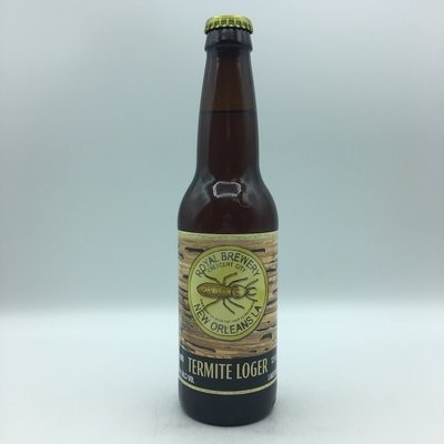 Royal Brewery Termite Loger Lager 6PK 12OZ Royal Brewery Termite Loger Lager 6PK 12OZ