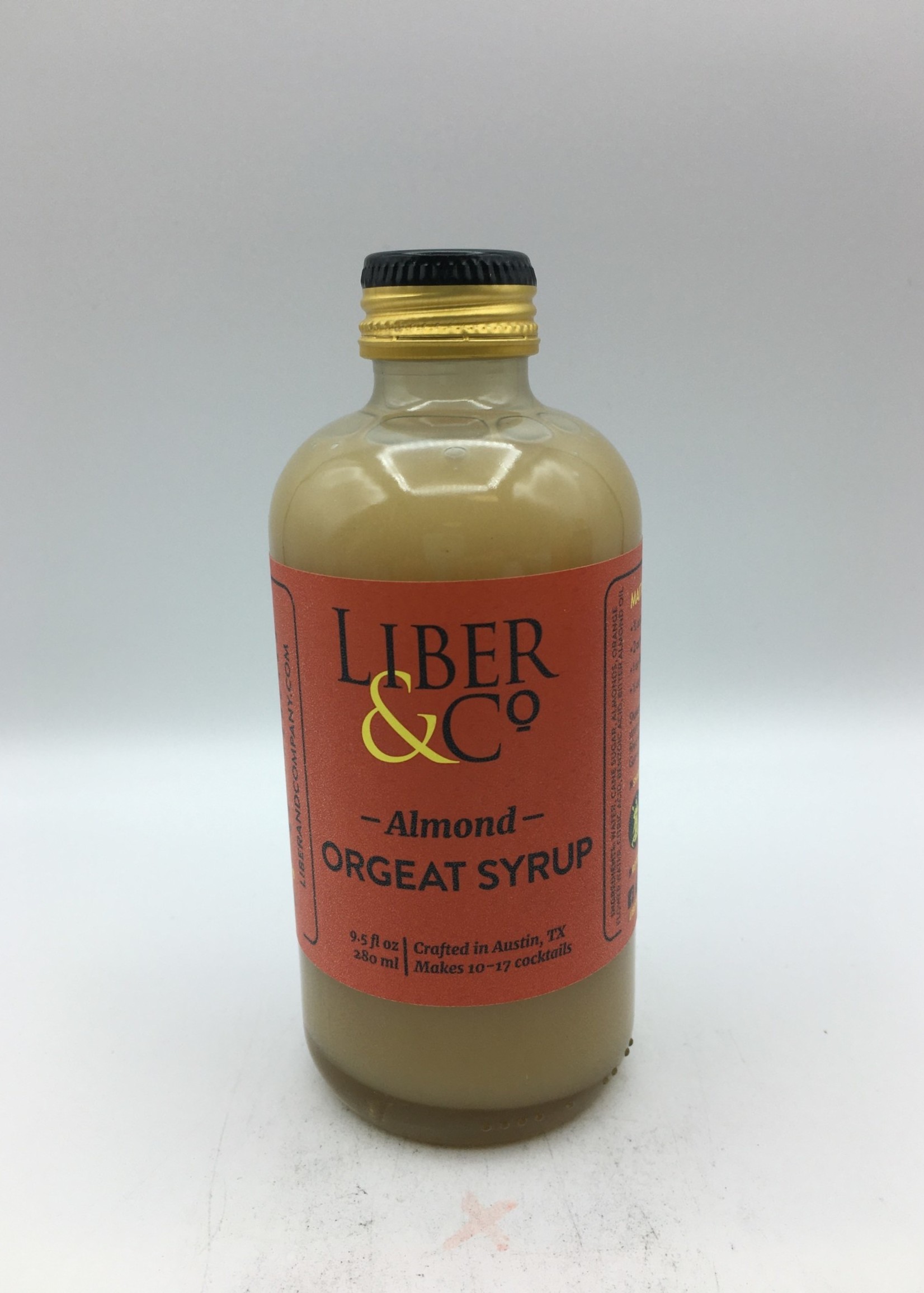 Liber And Co Orgeat Syrup 9.5OZ
