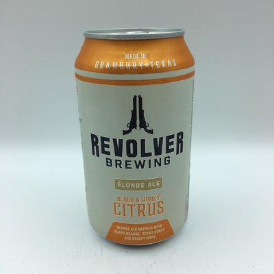 Revolver Blood And Honey Citrus Blonde Ale 6PK 12OZ Revolver Blood And Honey Citrus Blonde Ale 6PK 12OZ