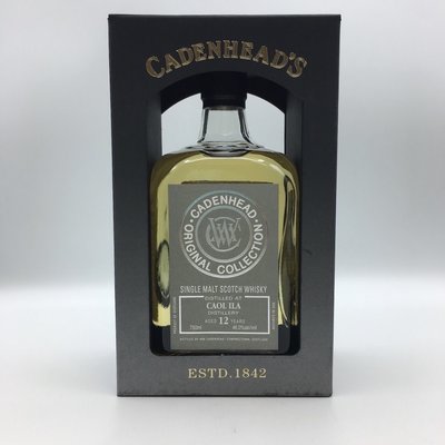 Cadenhead’s Caol Ila 12YRS Single Malt Scotch Whisky 750ML Cadenhead’s Caol Ila 12YRS Single Malt Scotch Whisky 750ML