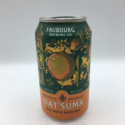 Faubourg Dat’suma IPA 6PK 12OZ Faubourg Dat’suma IPA 6PK 12OZ