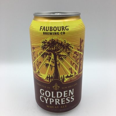 Faubourg Golden Cypress Wheat Ale 6PK 12OZ Faubourg Golden Cypress Wheat Ale 6PK 12OZ