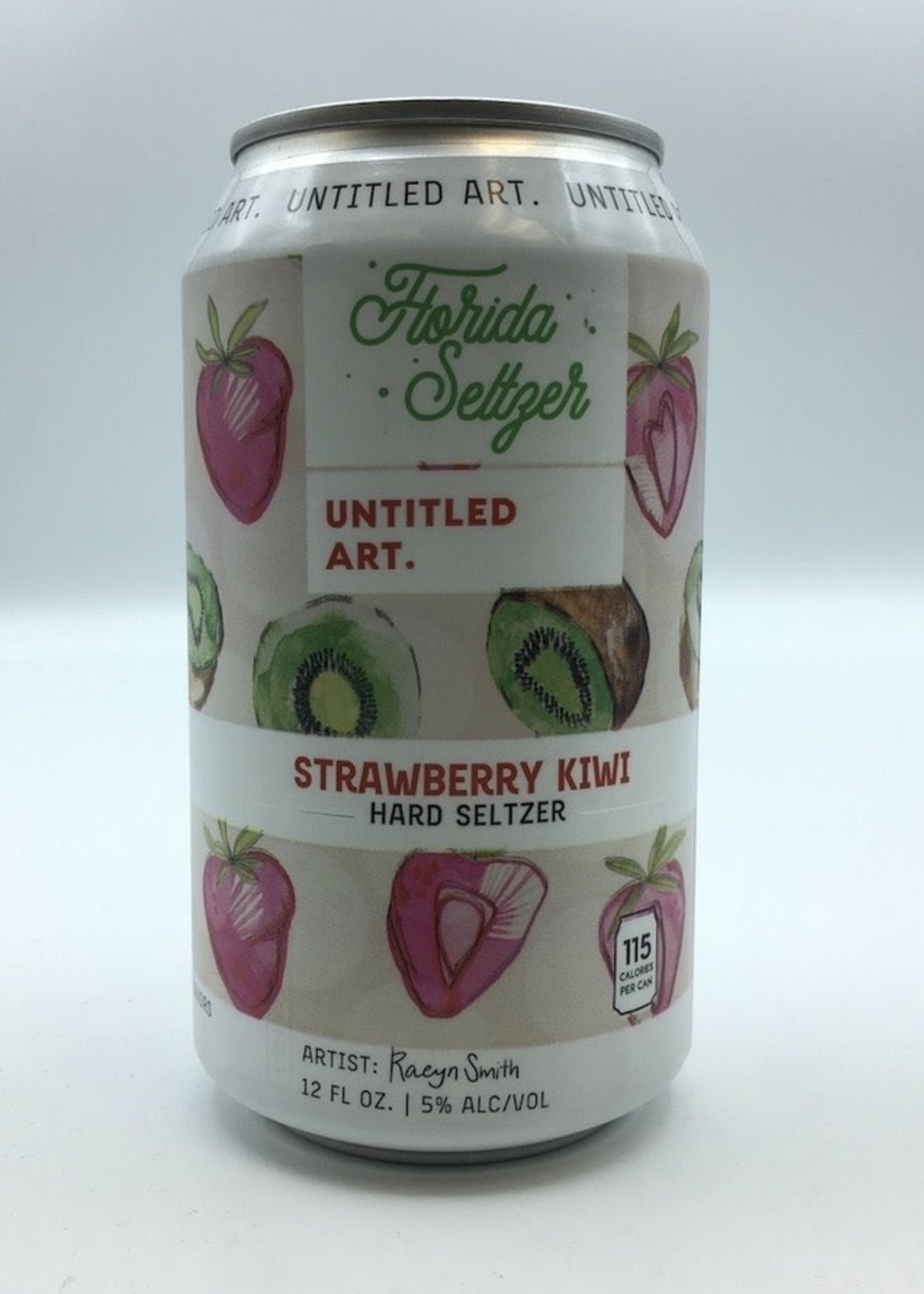 Untitled Art Florida Seltzer Strawberry Kiwi Hard Seltzer 4PK 12OZ