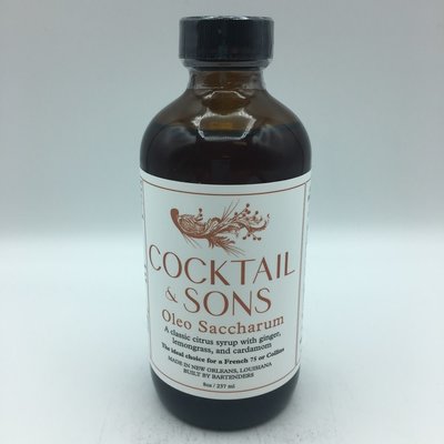 Cocktail & Sons Oleo Saccharum 8OZ Cocktail & Sons Oleo Saccharum 8OZ