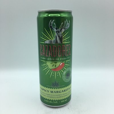 Cazadores Spicy Margarita 12OZ Cazadores Spicy Margarita 12OZ