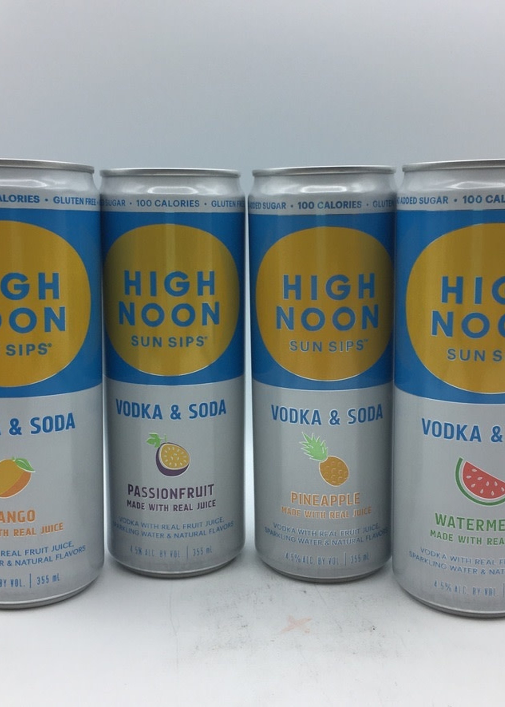 High Noon Tropical Variety Pack Vodka &  Soda 8pk 355ML