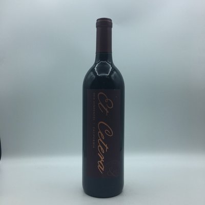 Et Cetera Zinfandel 750ML Et Cetera Zinfandel 750ML