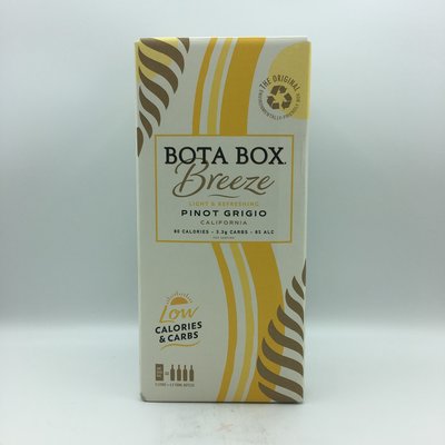 Bota Box Breeze Lo Cal Pinot Grigio 3L Bota Box Breeze Lo Cal Pinot Grigio 3L